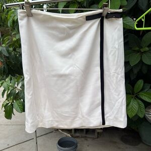 Ralph lauren cream skirt